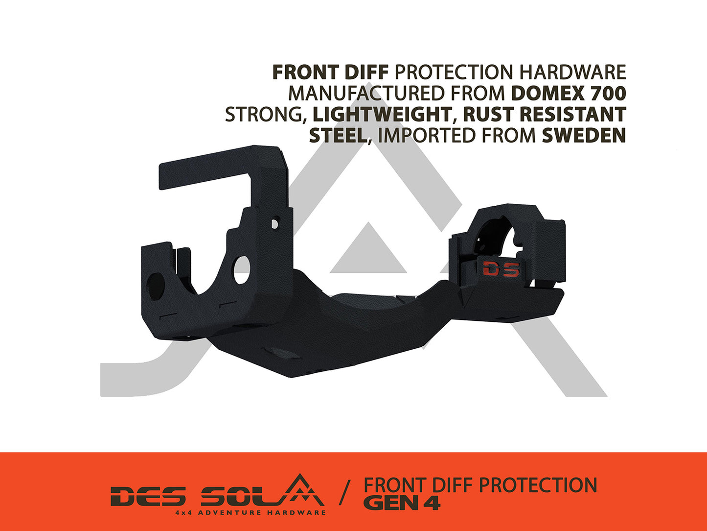 Front Differential Underbody Protection – Gen 4