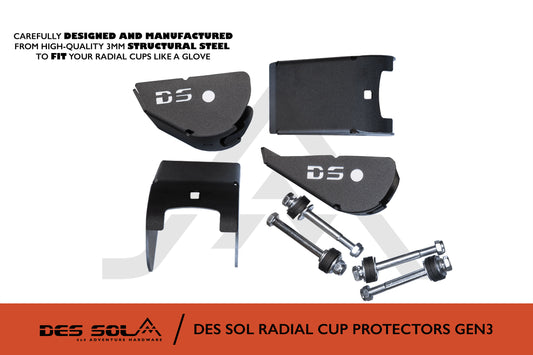 Jimny Radial Cup Protectors – Gen3 (Set of 4)