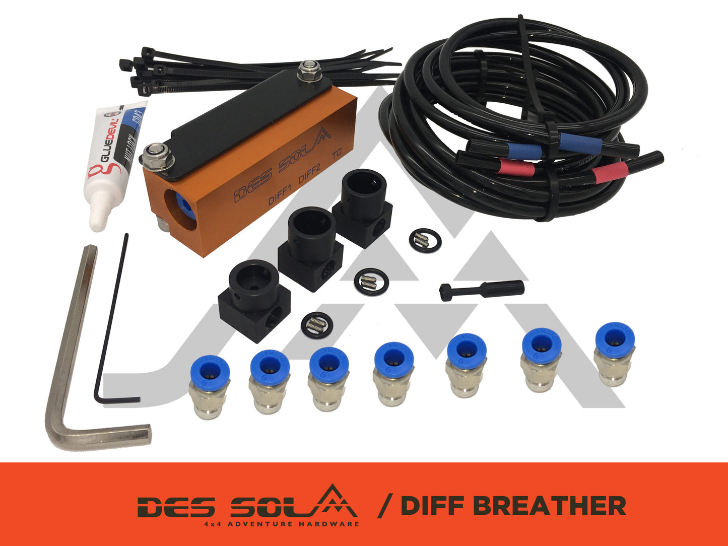 Differential Breather Kit – Gen 3
