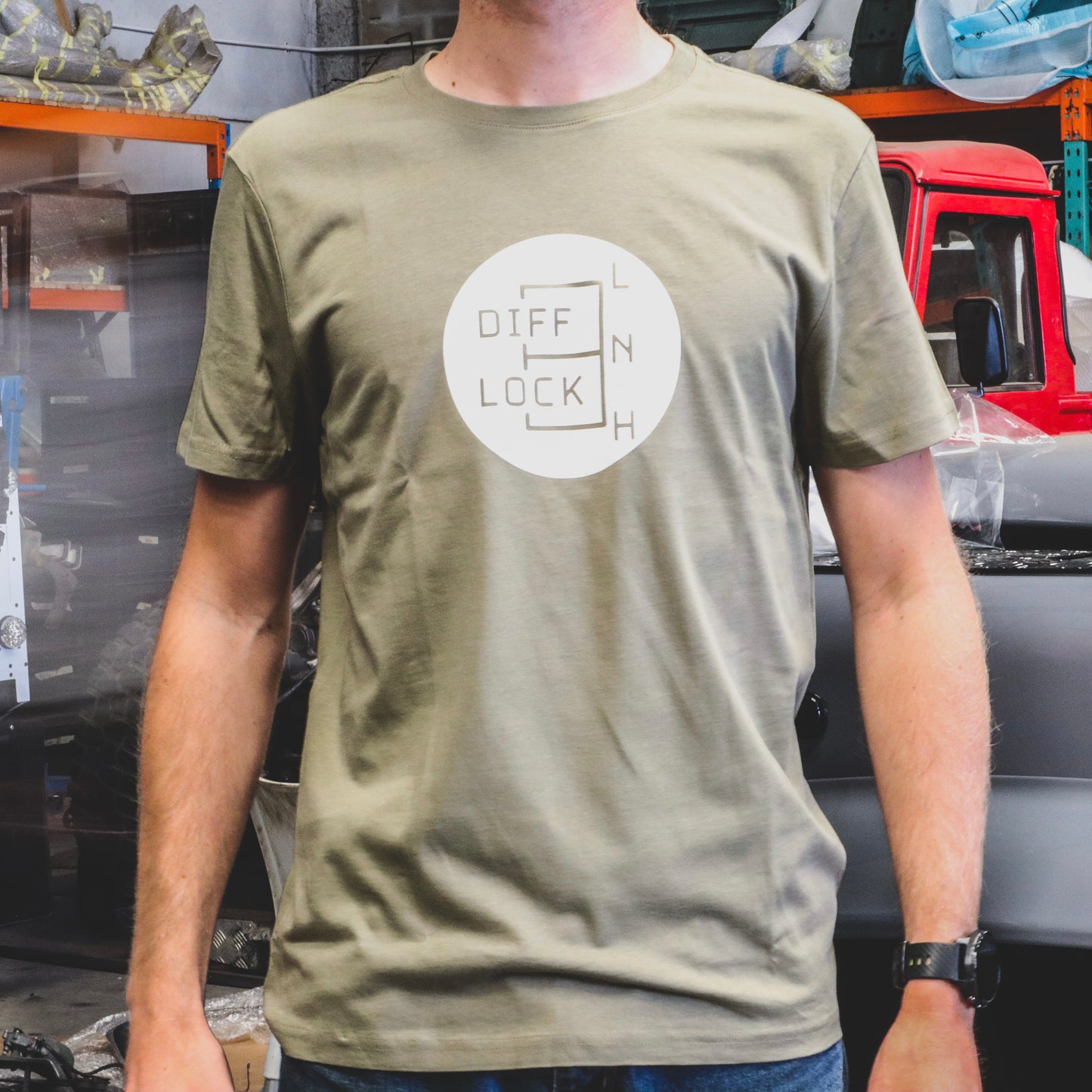 Diff Lock T-Shirt - Khaki