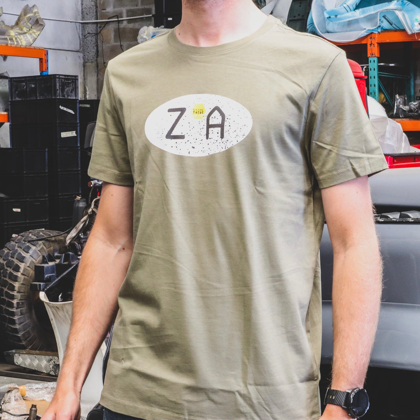 ZA T-Shirt Khaki