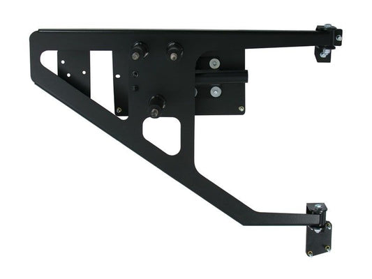 LAND ROVER DEFENDER 90/110 (1983-2016) STATION WAGON SPARE WHEEL CARRIER - BY FRONT RUNNER